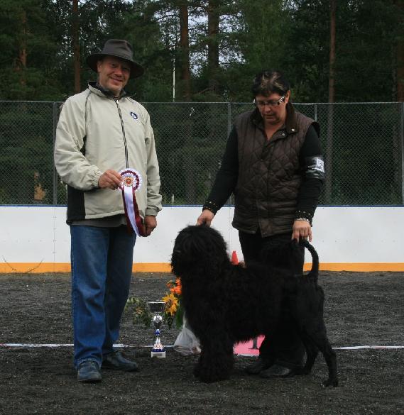 Kihni 28.8.2010: Judge Harto Stockmari - Multi ch MultiW Tajmadoran Palmeiro BIS. Photo taken by A.Lielahti.